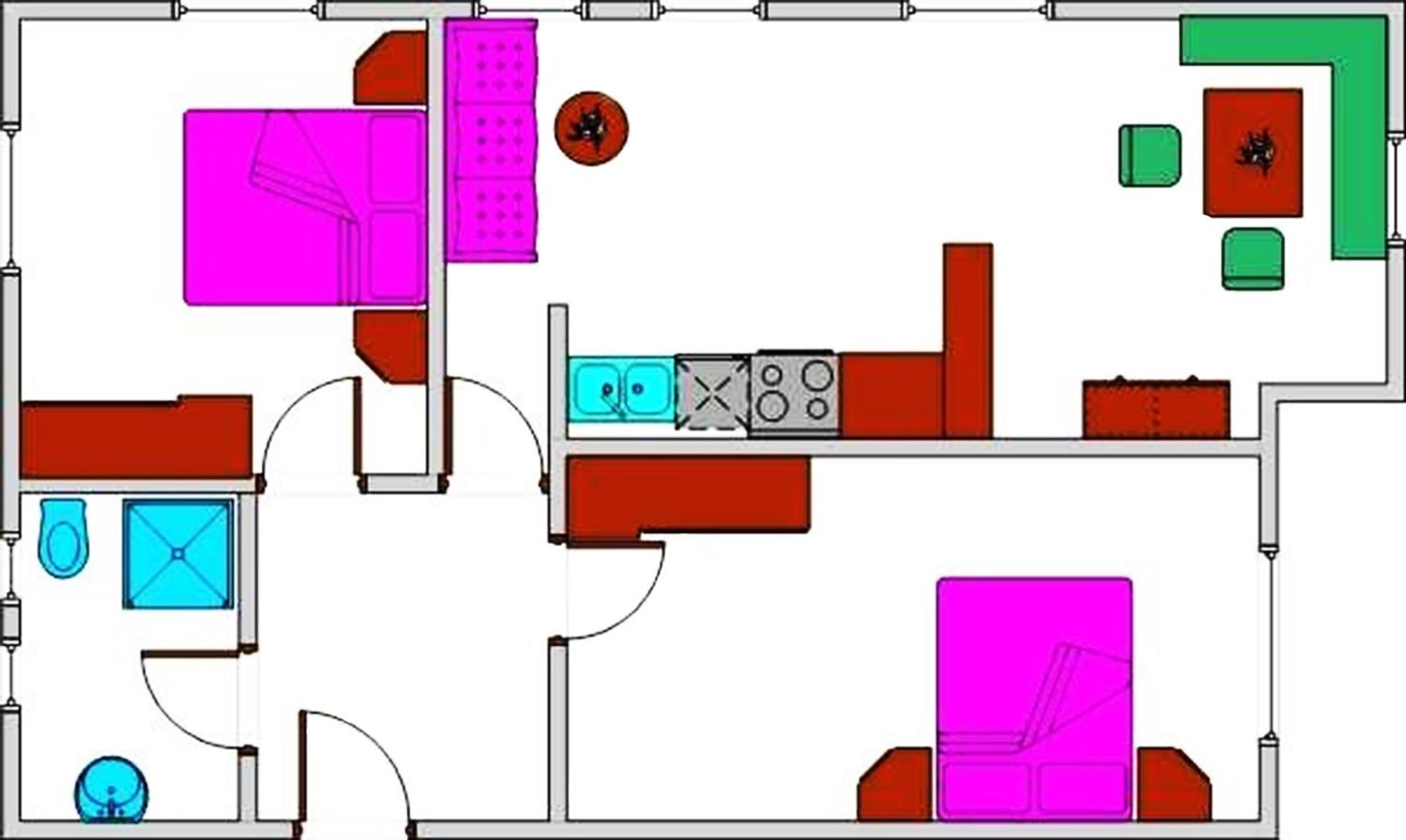Haus Gipfelblick Apartment Lermoos Bilik gambar